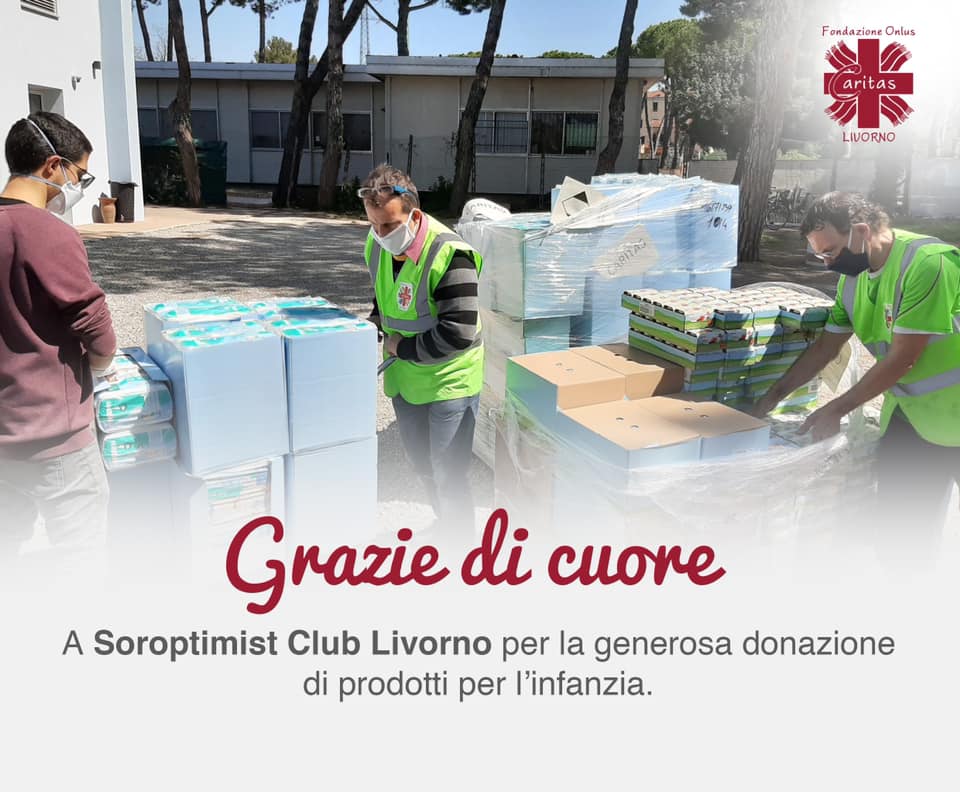 Grazie di cuore a “Soroptimist Club Livorno”