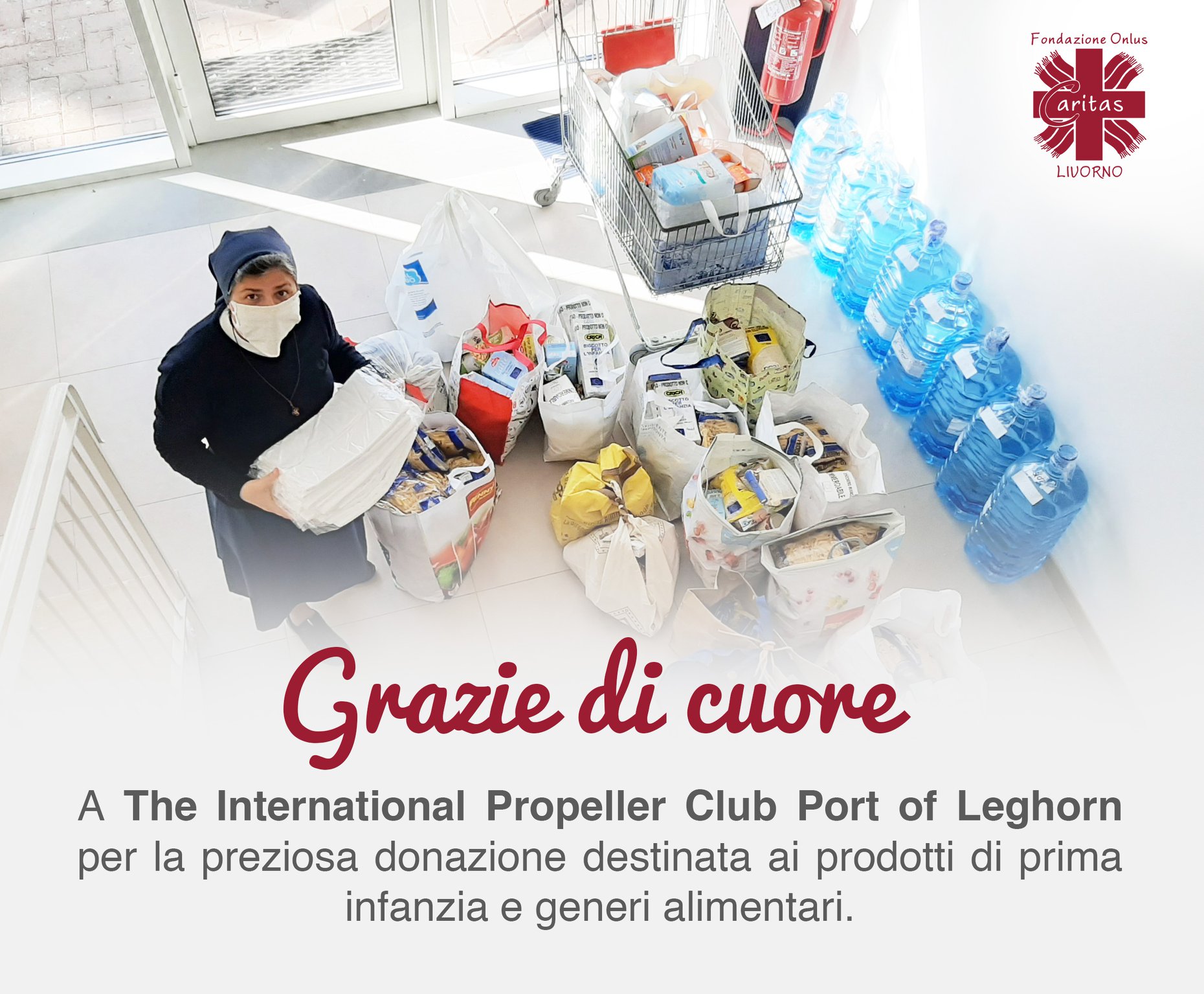 Grazie di cuore a “The International Propeller Club Port of Leghorn”